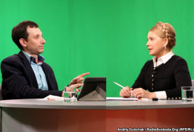 Виталий Портников беседует с лидером партии "Батькивщина" Юлией Тимошенко: "Нужно действовать жестко и быстро"