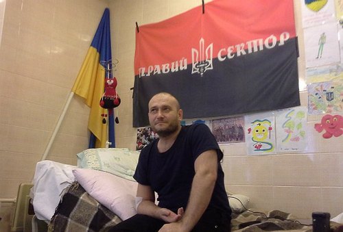 Дмитрий Ярош: власть боится Правого Сектора больше, чем сепаратистов