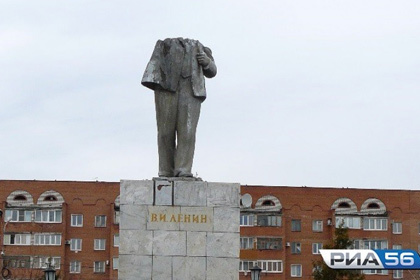 В Бузулуке неизвестные обезглавили памятник Ленину