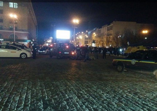 В центре Харькова погоня на автомобилях завершилась перестрелкой