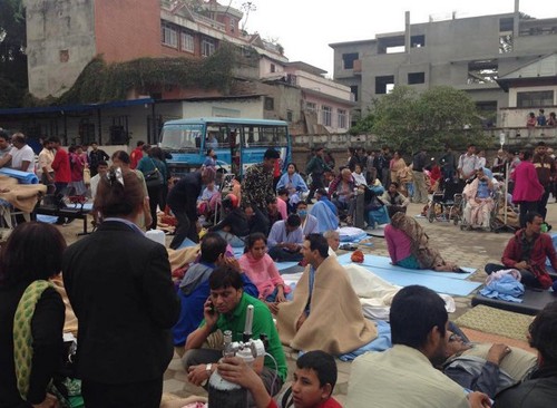 Землетрясение в Непале: введен режим ЧП, полторы тысячи погибших