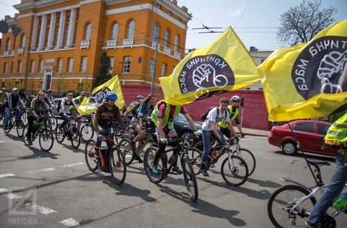 Столичні велосипедисти відстоювали свої права