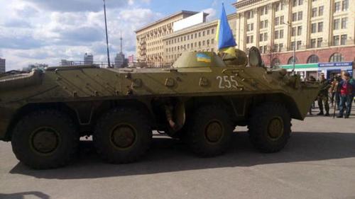 «Харьков-1» получил боевую технику, отремонтированную «всем миром»