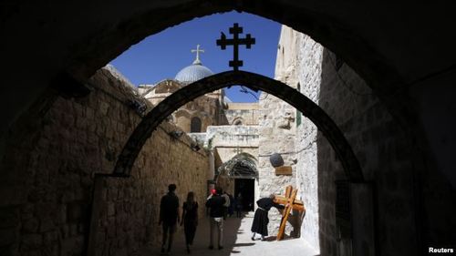 В Иерусалиме прошли пасхальные торжества