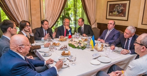 Геннадий Кернес встретился с послом Французской Республики в Украине Аленом Реми