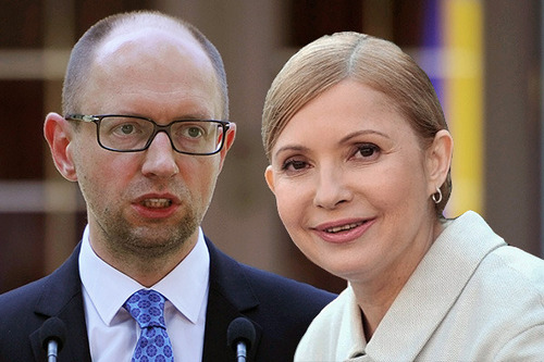 Между Юлией Тимошенко и Арсением Яценюком в Верховной раде произошел конфликт. 