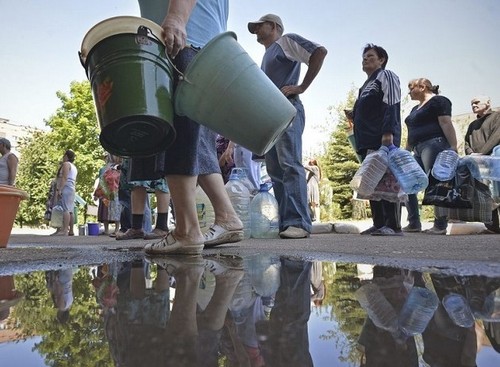 Подачу воды на территорию Луганска обеспечивают только городские скважины