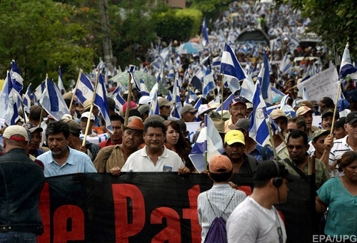 В Никарагуа начался массовый протест против сооружения нового канала, который должен соединить Атлантический и Тихий океаны