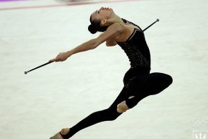 Сегодня украинские гимнастки завоевали четыре медали на Европейских играх 
