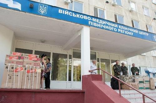 В военный госпиталь Харькова поступило 25 бойцов АТО