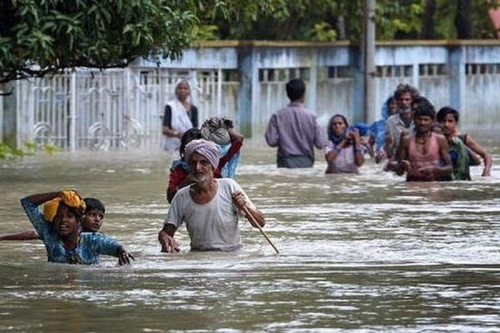 В Индии в результате наводнений погибли 45 человек