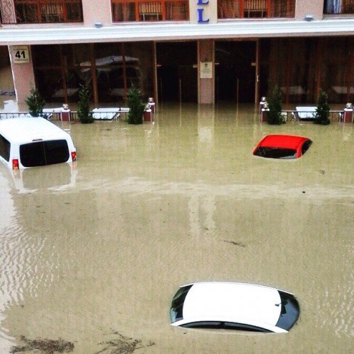 Наводнение в Сочи