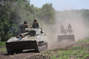 Активные бои на Донецком направлении