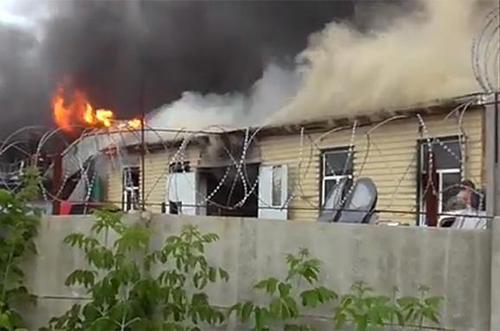 На СТО в Харькове произошел пожар