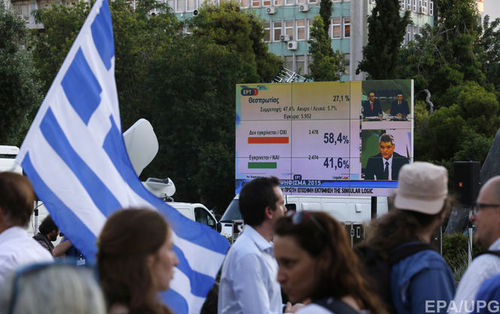 Обнародованы первые результаты референдума в Греции