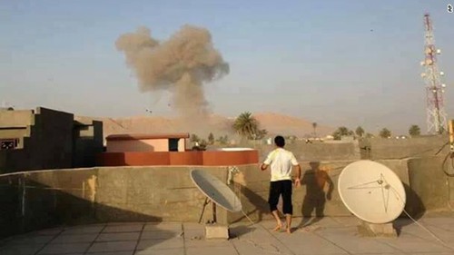 ВВС Ирака случайно сбросили бомбу на жилой квартал Багдада 