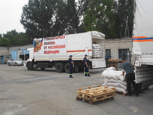  Три гуманитарных конвоя Россия  планирует отправить на Донбасс до конца июля