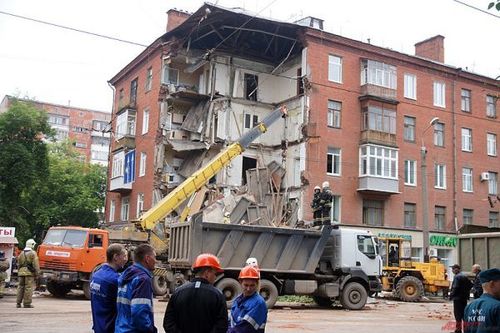 В Перми рухнула пятиэтажка