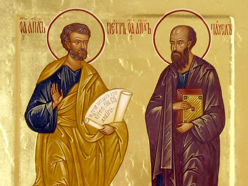 Сегодня День апостолов Петра и Павла