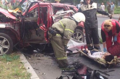 Во взорванном авто в Донецке находилась секретарь Захарченко 