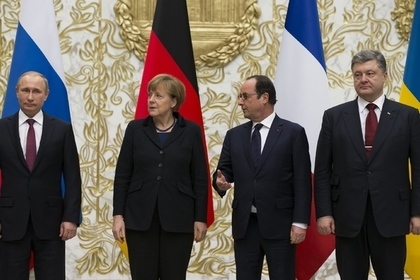 Лидеры "нормандской четверки" согласились, что условия Минских договоренностей  должны быть выполнены до конца 2015 года