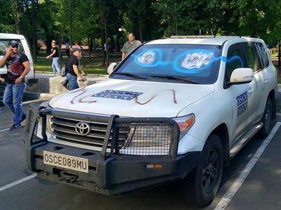В Донецке запугали наблюдателей ОБСЕ