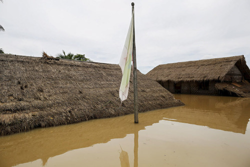 От наводнениея в Бирме пострадало 70 тысяч человек