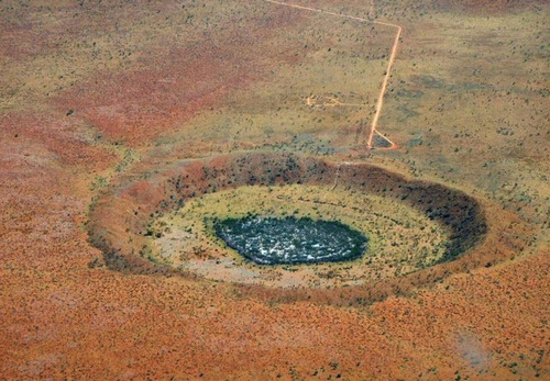 Метеоритный кратер Уолф Крик