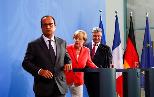 Лидеры Франции и Германии поддержали Украину