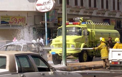 В Саудовской Аравии произошел сильный пожар