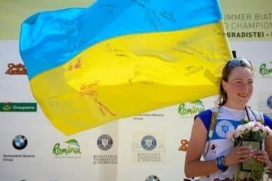 Харьковчанка завоевала две золотые медали на летнем чемпионате мира по биатлону