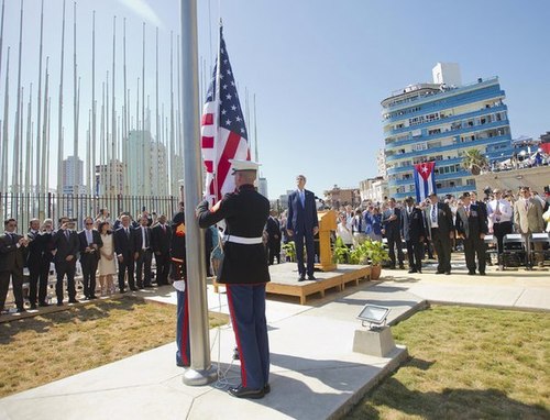 Прапор США був піднятий над американським посольством на Кубі вперше за 54 роки