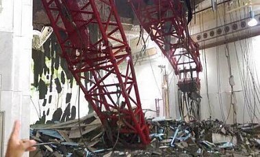 В Мекке во время обрушения крана в мечети погибли 52 человека