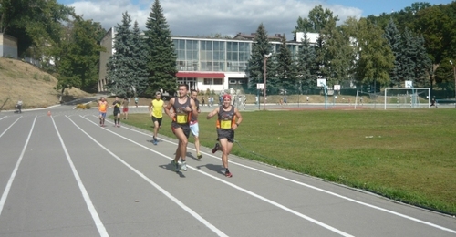 В Харькове проходят первые в Украине соревнования «Strong Run»