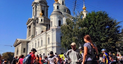 Центр Харькова теперь пешеходный