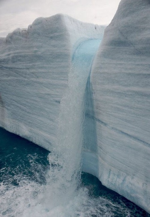 Ледниковые водопады Свальбарда