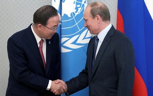 Владимир Путин напомнил о роли России в истории создания ООН