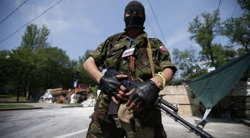В Донецк зашли 800 российских солдат