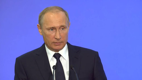 Путин: сообщения о мирных жертвах появились до начала атаки ВВС РФ