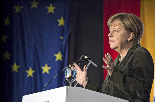 Меркель призвала к охране внешних границ Европы 