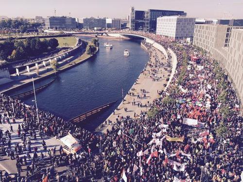 У столиці Німеччини мітингують понад 150 тисяч людей 