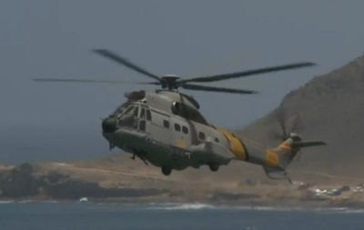 В Антлантическом океане разбился военный вертолет Испании 
