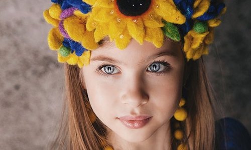 8-летняя украинка стала самой красивой девочкой мира