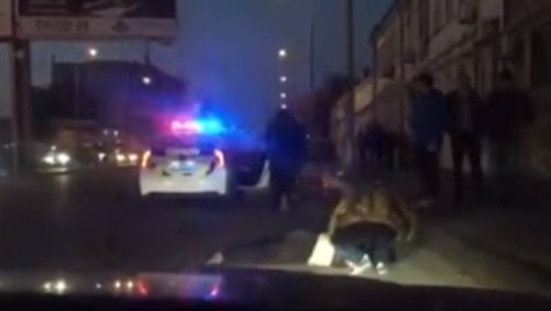 ДТП: В Одессе полицейские сбили женщину на "зебре" (ВИДЕО)