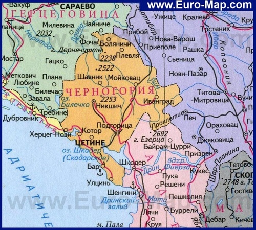 Черногория предъявила Кремлю обвинения в подготовке государственного переворота