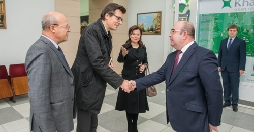 Постоянный заместитель посла Германии в Украине Вольфганг Биндзайль посетил Харьков