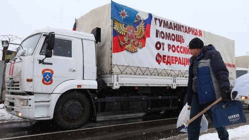 Очередной российский «гумконвой» пересек украинскую границу
