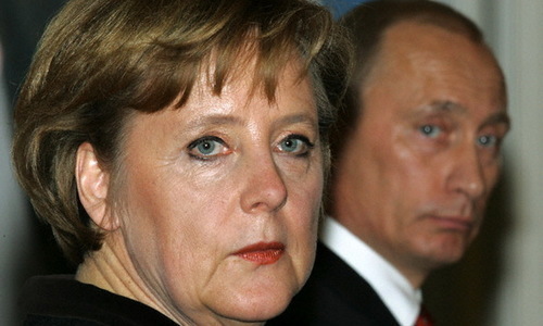 Меркель з Путіним обговорили події в Україні та Сирії