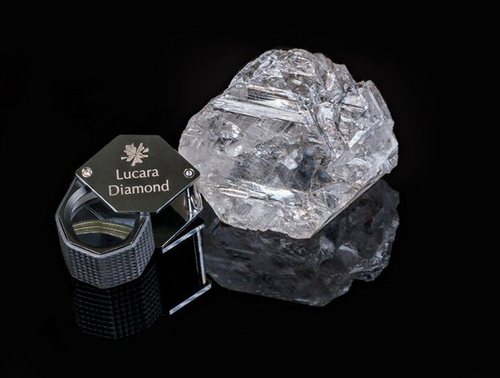 Найден самый крупный алмаз за последние 110 лет