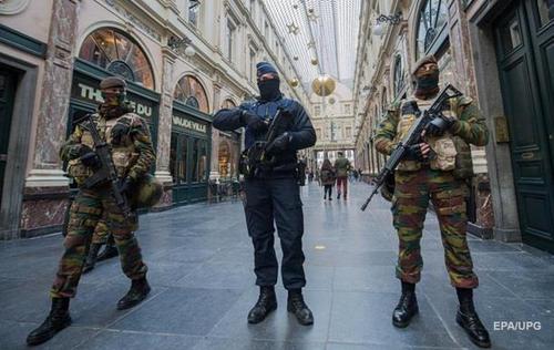 В Брюсселе максимальный уровень антитеррористической готовности